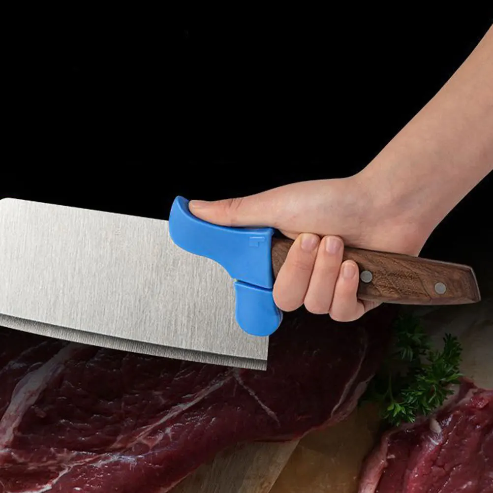 

2Pcs Cutter Hands Guard Silicone Finger Shield Universal Compatibility Removable Abrasion Resistant Kitchen Supplies