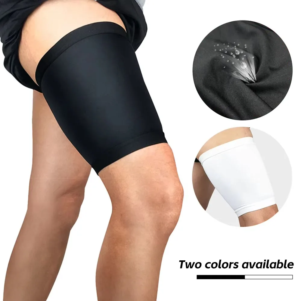 Thigh Compression Sleeve for Men Women, Hamstring Support Sports Compression Leg Sleeves for Improved Blood Circulation Recovery