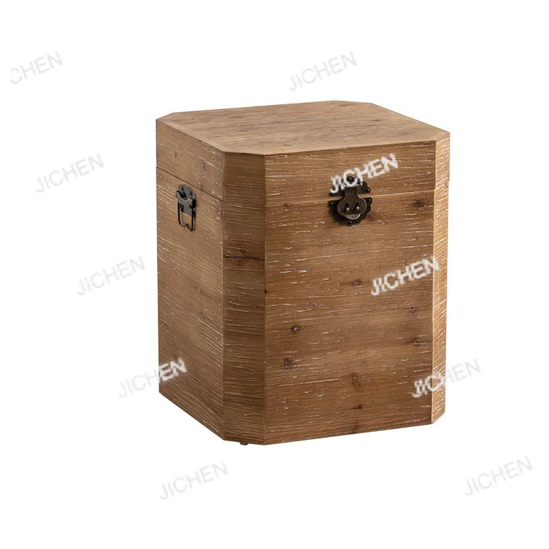 

Sofa Fangji B & B shooting decorative props sofa retro old storage box living room coffee table