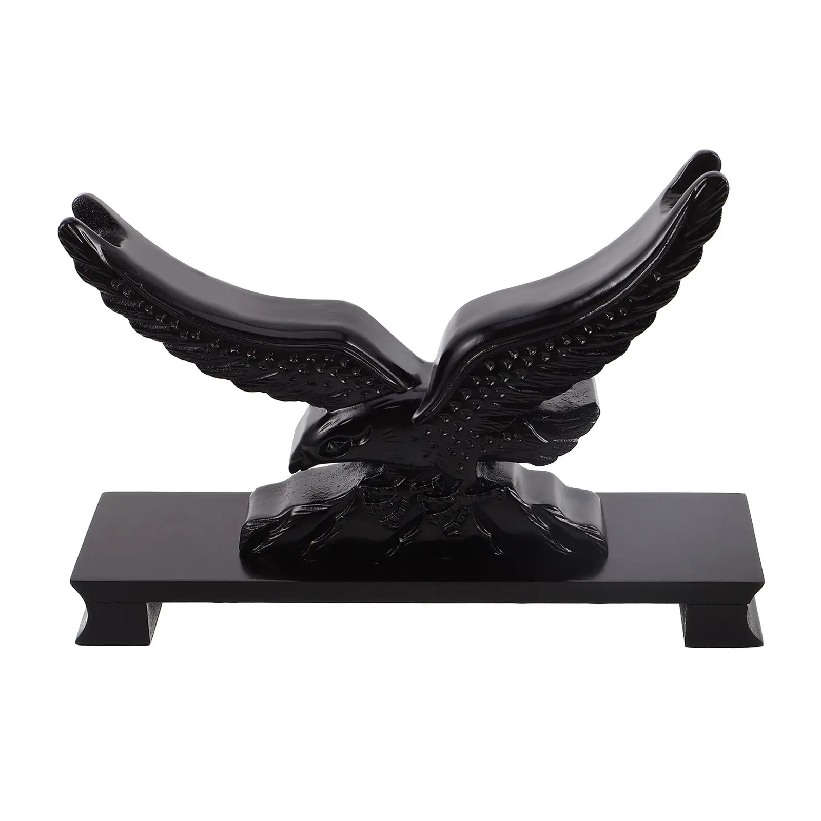

Sword Stand Display Rack Eagle Shaped Resin Holder Desktop Bracket for Small Swords Craft Practical Decorative Piece Sword