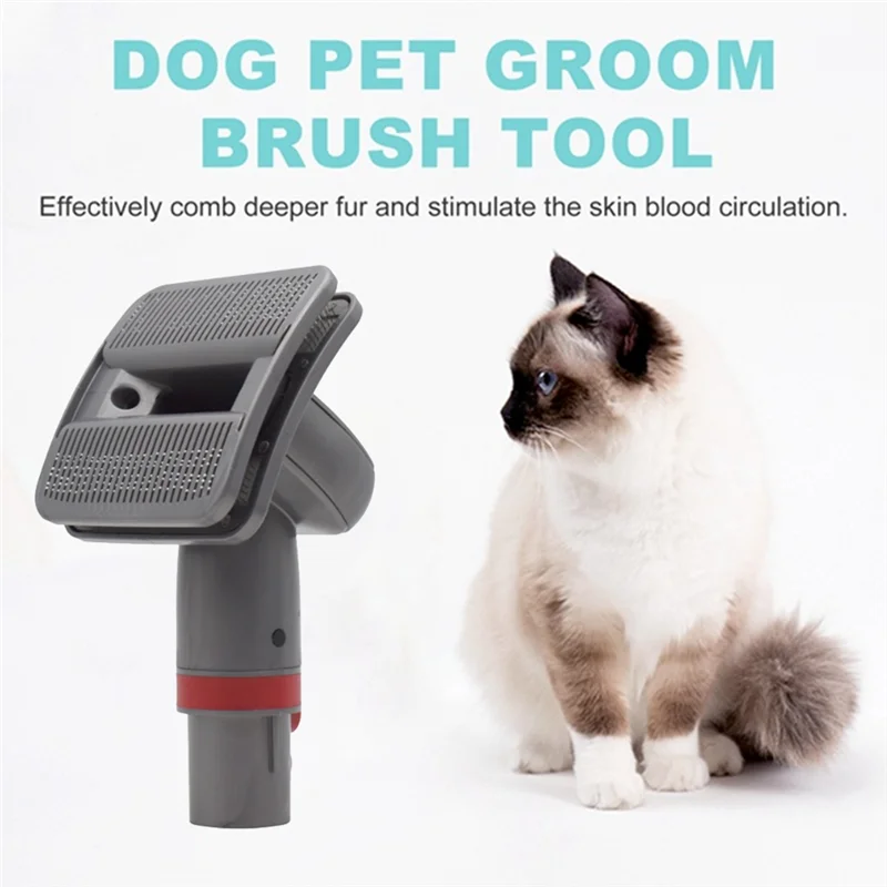 لماذا-فرشاة الحيوانات الأليفة لدايسون V7 V8 V10 V11 V15 ملحقات المكنسة الكهربائية الكلب القط فرشاة سرير الحيوانات الأليفة أداة العريس