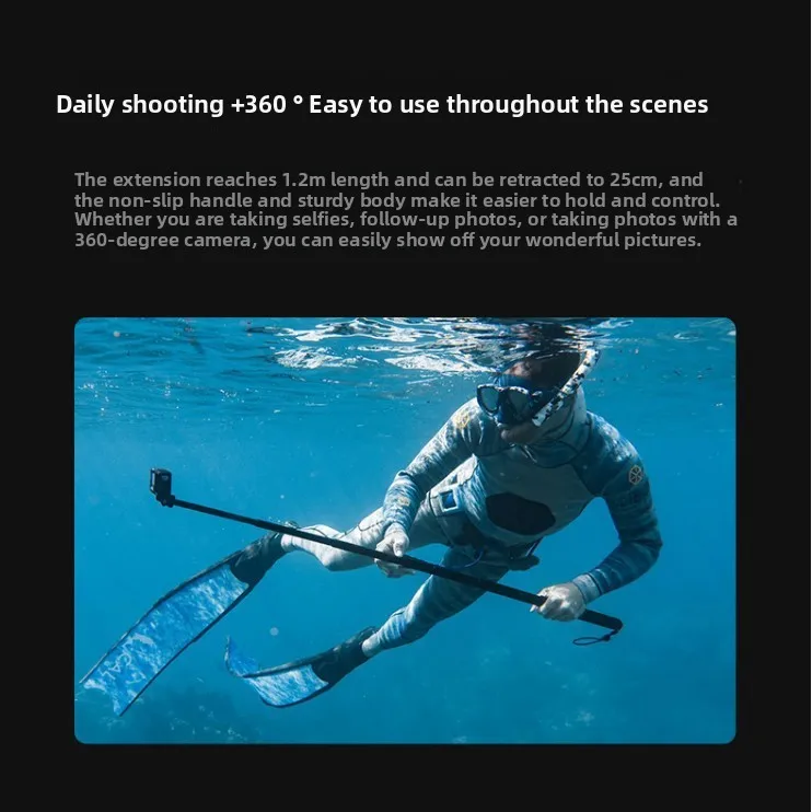 Palo Selfie extendido MAX360 grados panorámico