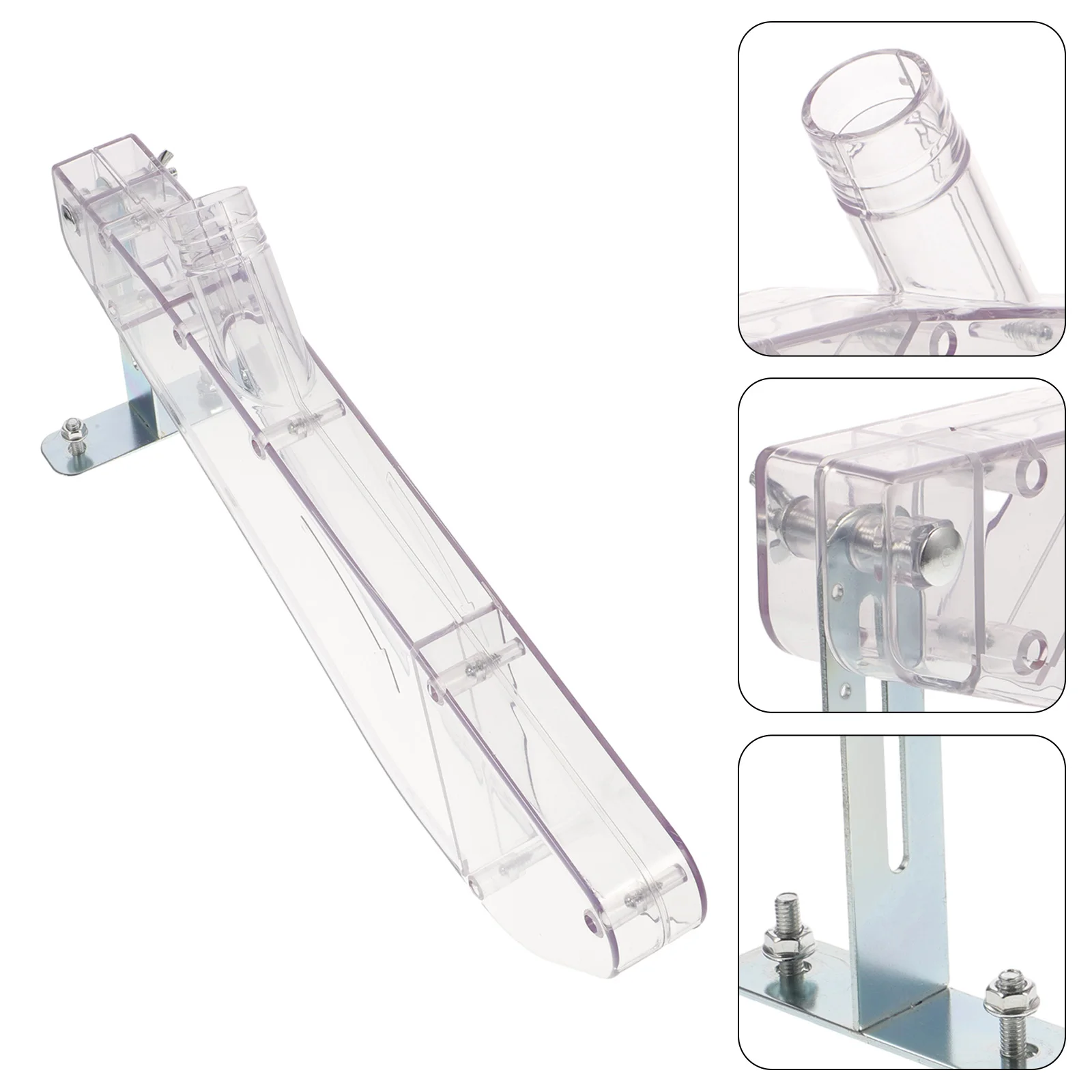 

Woodworking Accessories 4-10 Inch Transparent Table Saw Blade Cover Protector Dustproof Guard T-Slot Vacuum Compatible Circular