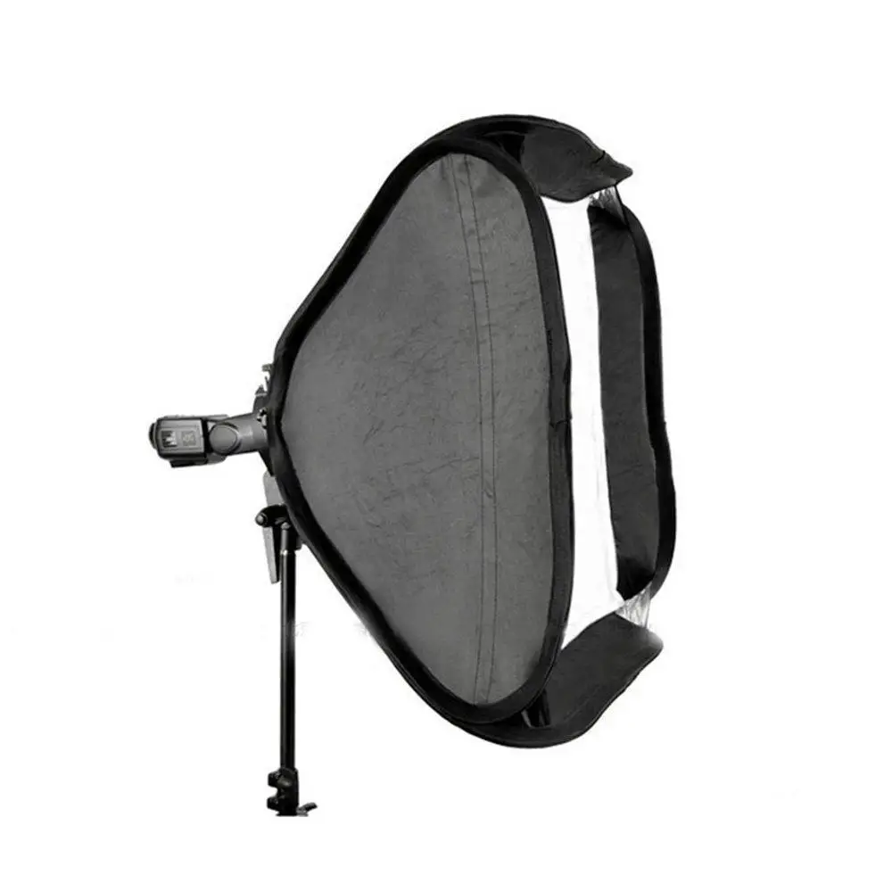 Godox S2 40x40 50x50 60x60 80x80cm Speedlight Softbox Bracket Bowens Mount Kit Honeycomb Grid for Photos/Studio/Video Shooting