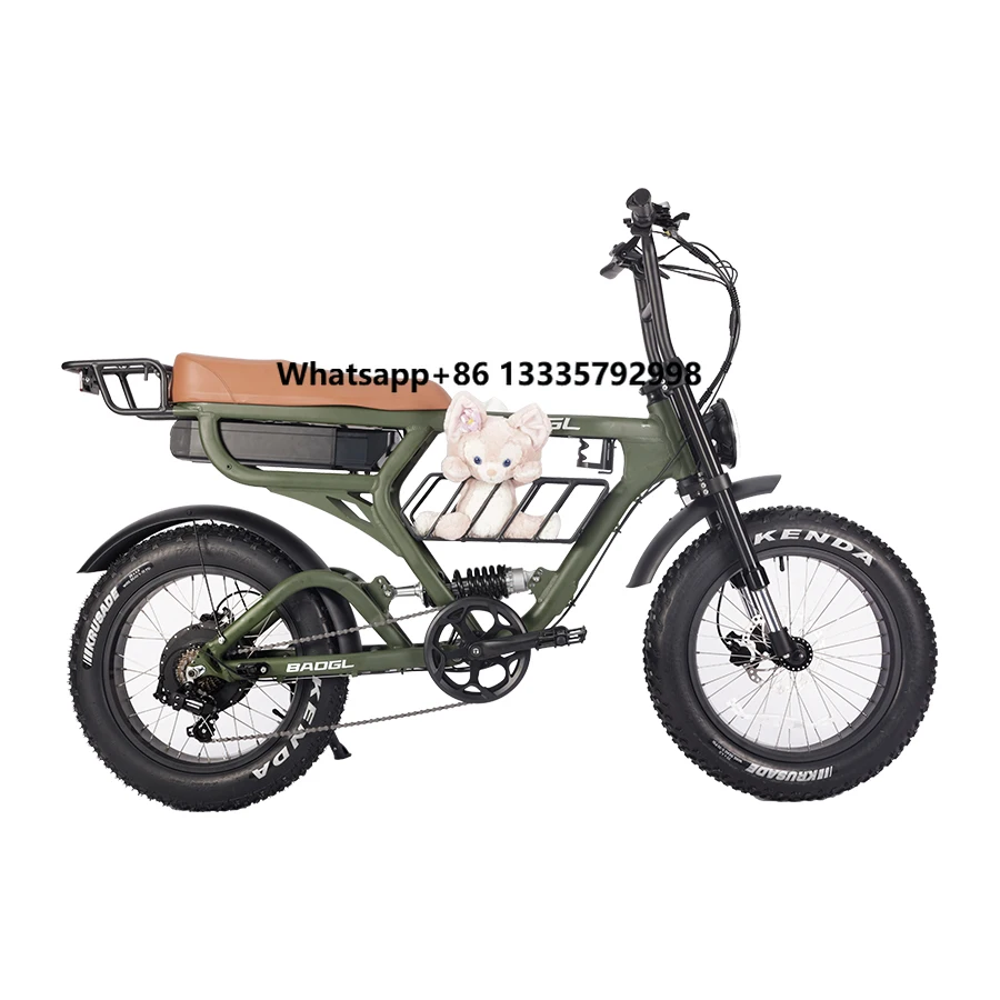 

High Face Electric Bicycle Mountain E-Bike Fat Tire Electric Bike