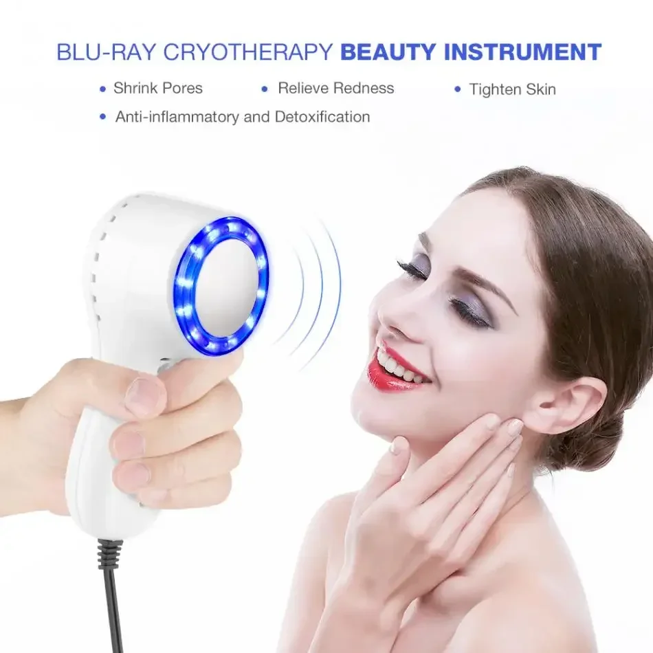 Cold compress magic, frozen age, ice compress device, ice hammer, blue light low-frequency beauty device, introduction device