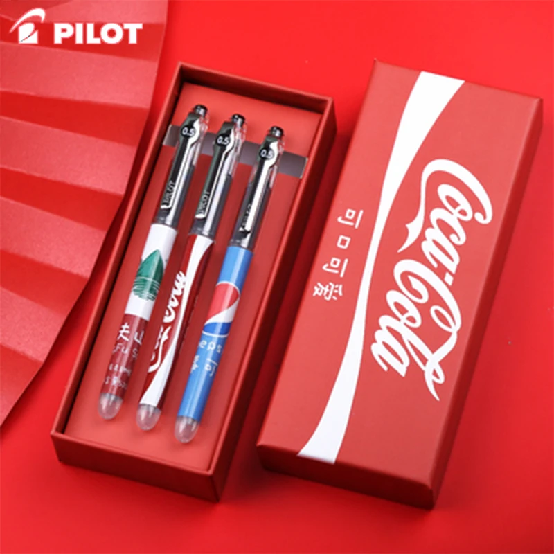 

3PCS Japan Pilot Limited Gel Pen P500 Writing Smoothly and Continuously Ink Japanese Exam Pen 0.5mm Office Stationery