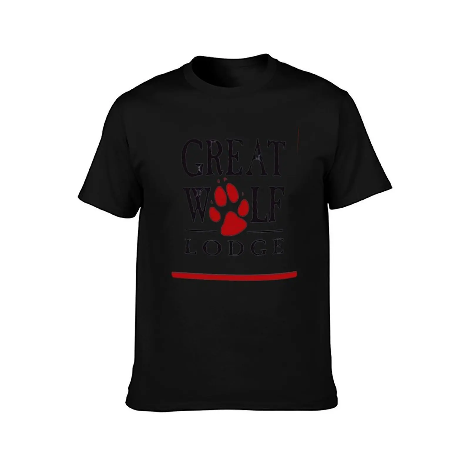 Great wolf lodge in T -shirts classic T-Shirt, Summer Casual Cotton Tee, Oversized Streetwear Tops, Vintage Graphic Print
