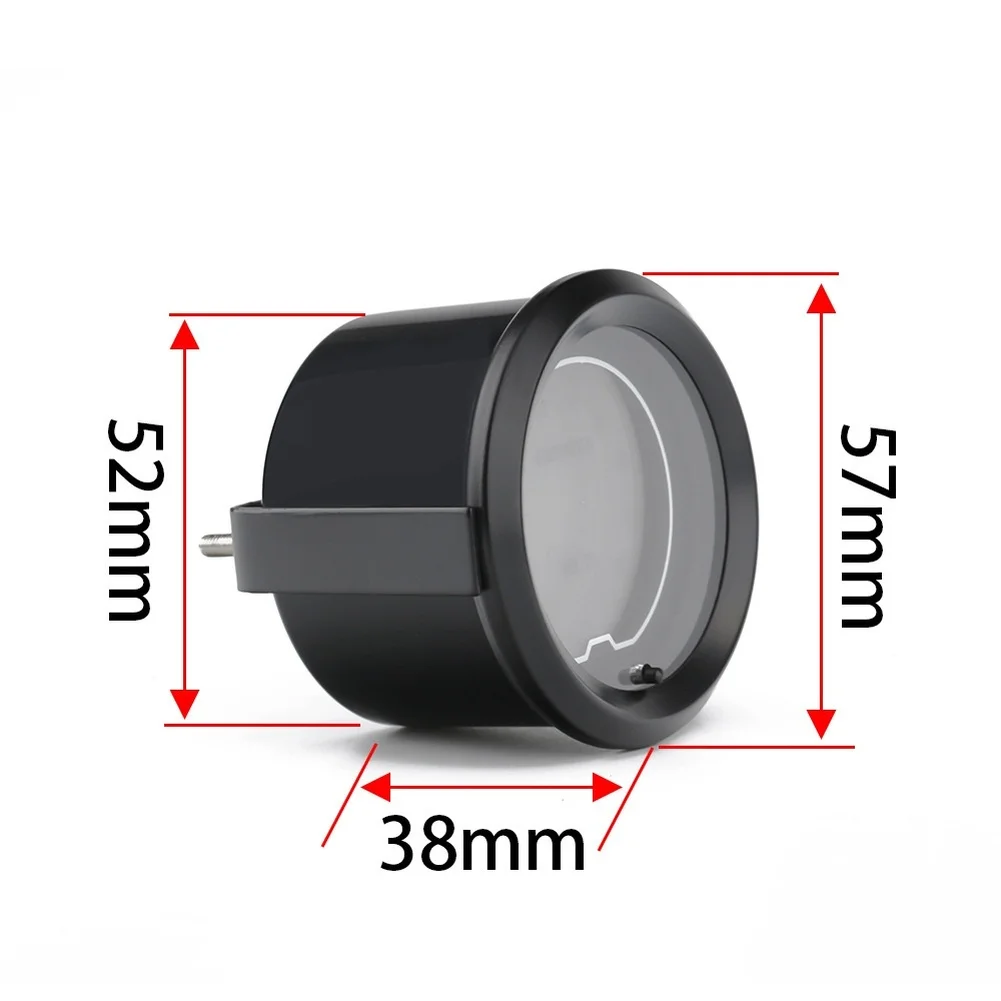 Car Oil Monitor 52mm Oil Gauge For Optimal Performance Vibrant Backlight Digital Precision Seamless Integration