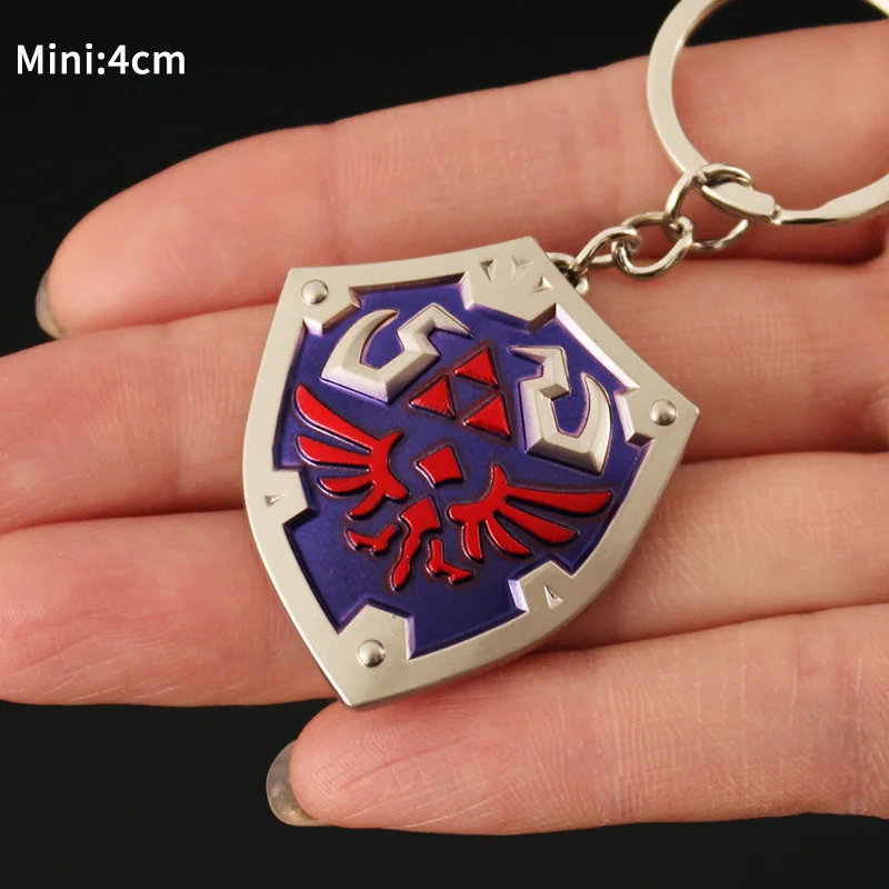 Zelda Peripheral Sword Toy para meninos, Tears of the Kingdom, Arma Chaveiro, Haielia Shield Keyring, Hero Link, Master Game, Gift Toys for Boys