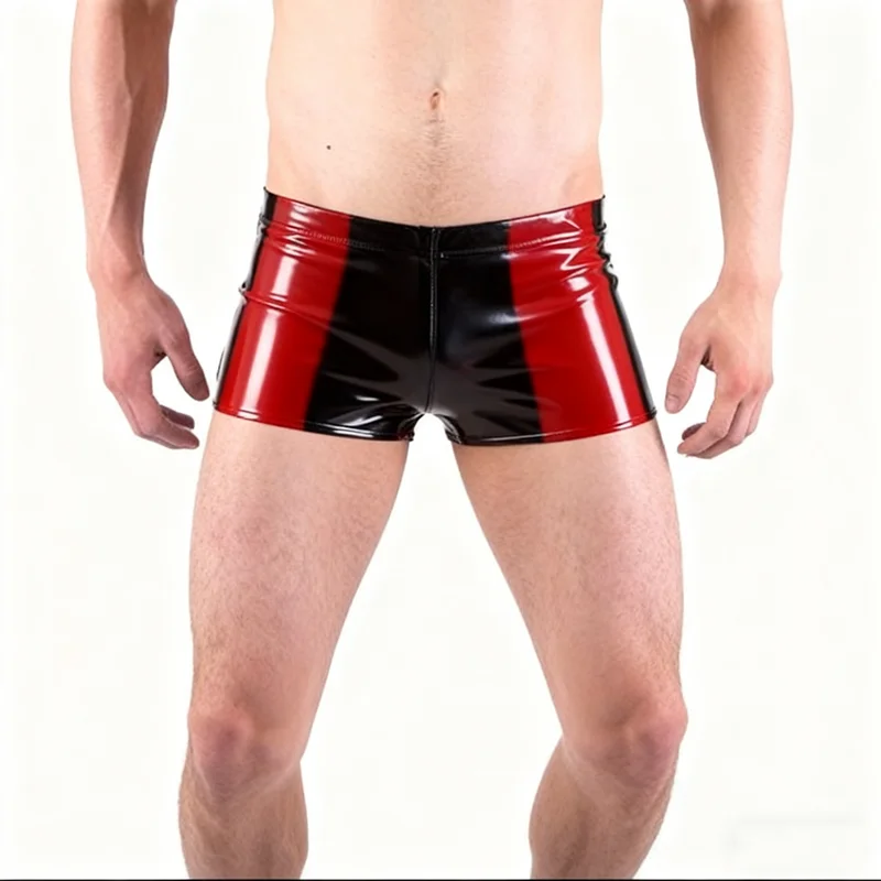 

100% латексная резина Schwarz&Rot, треугольные шорты с низкой талией, брюки, трусы 0,4 мм, S-XXL