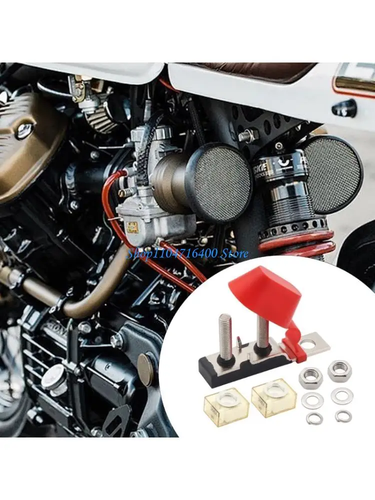 

y1gd Nickel Plated Double Terminal Fuses Holder With100-300A Sealed Protectors For Direct Current Power Distribution