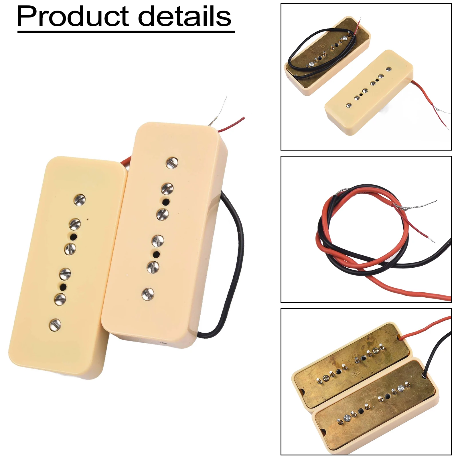 P Electric Guitars Neck Bridge P Electric Guitars Package Content Pole Spacing Professional Single Coil Guitar Pickup