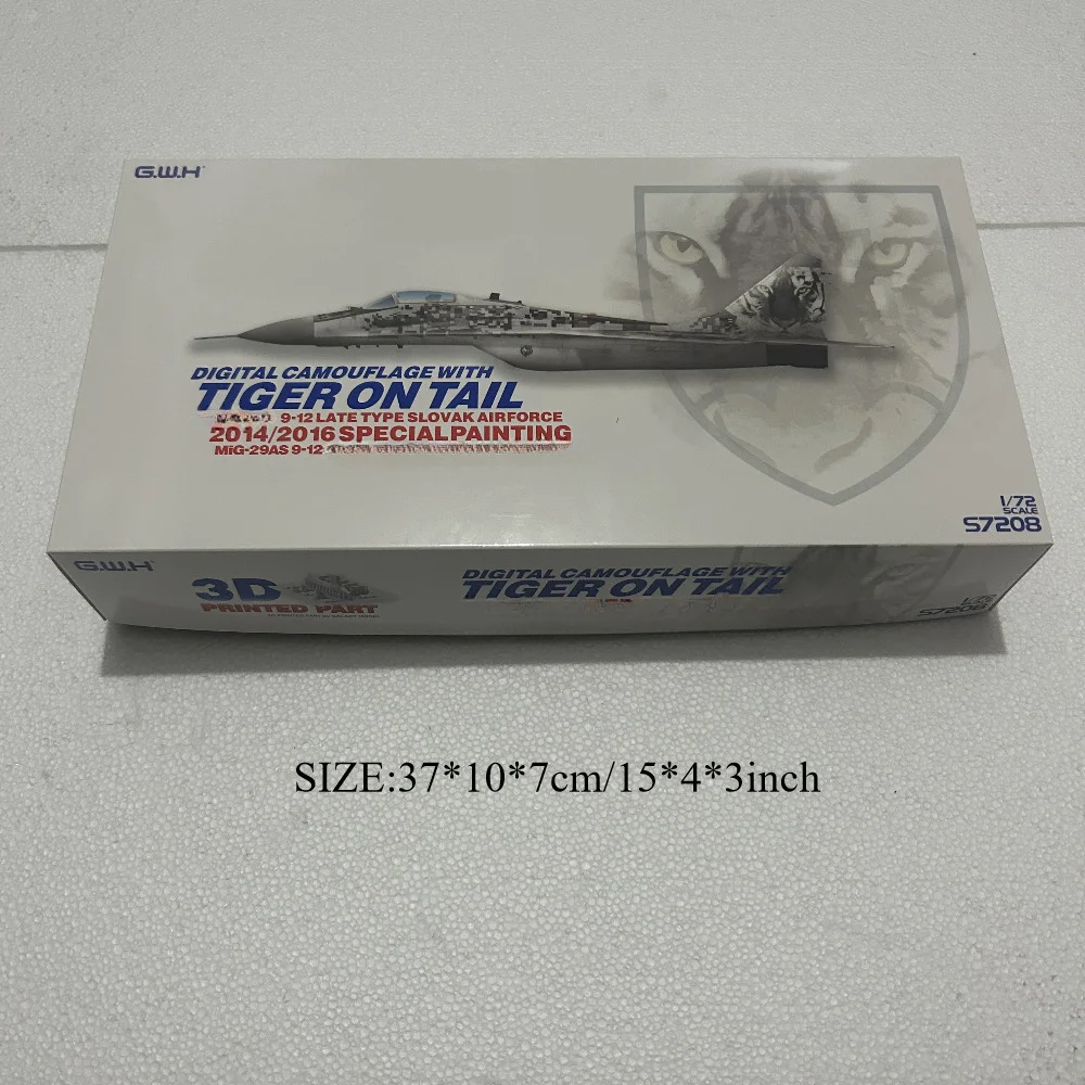

Сборный комплект масштабной модели самолета S7208, масштаб 1:72 MiG-29AS 9-12, камуфляжная версия ВВС Словакиана, Великая стена