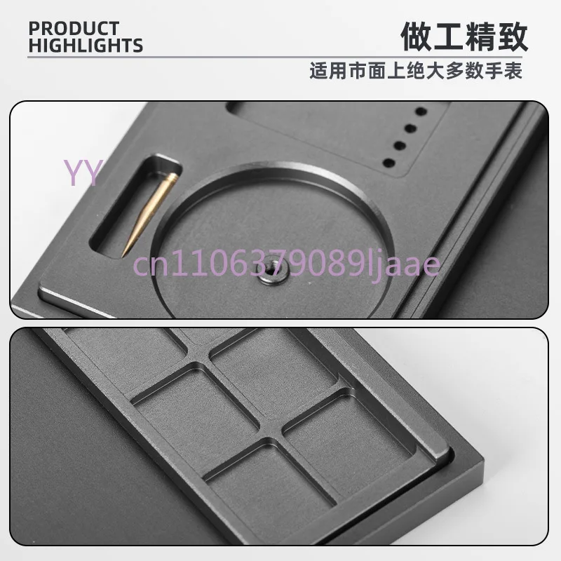 Watch Repair Parts Box - With Acrylic Dust Cover, For Storing Watch Movements & Phone Repair Components