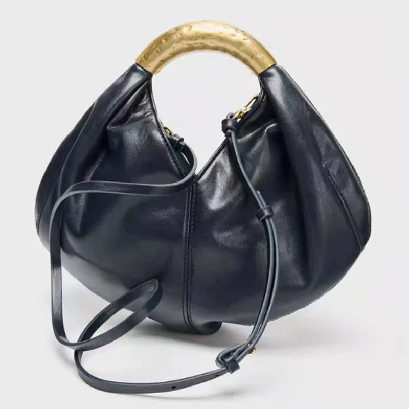 

Luxury Gold Handheld Women Bag Fashionable Banquet Bag High-Quality And Versatile Handbag Daily Single Shoulder Crossbody Bag