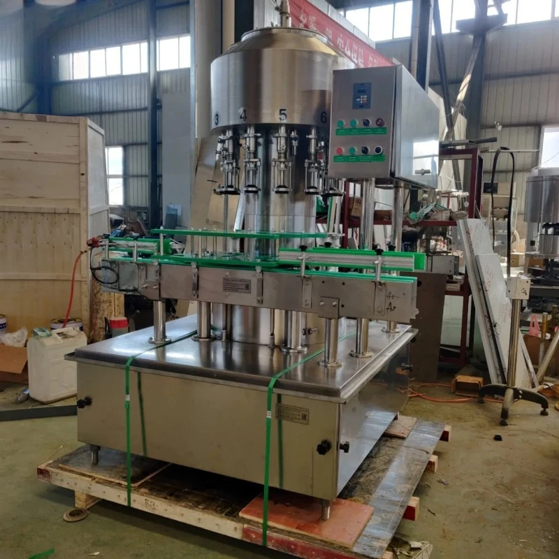 Automatic Rotary Equal Liquid Level Liquor White Wine Milk Red Wine Fruit Wine Filling Equipment FL Customized