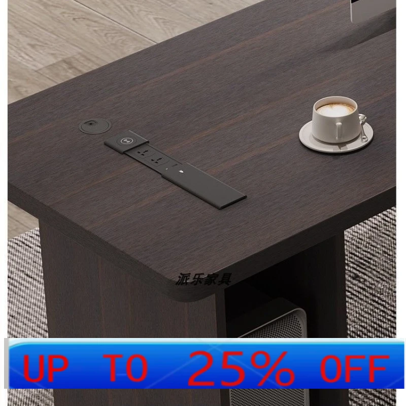 

LH Minimalist Drawer Against Wall Living Room Long Desk Consultation Reception Desk