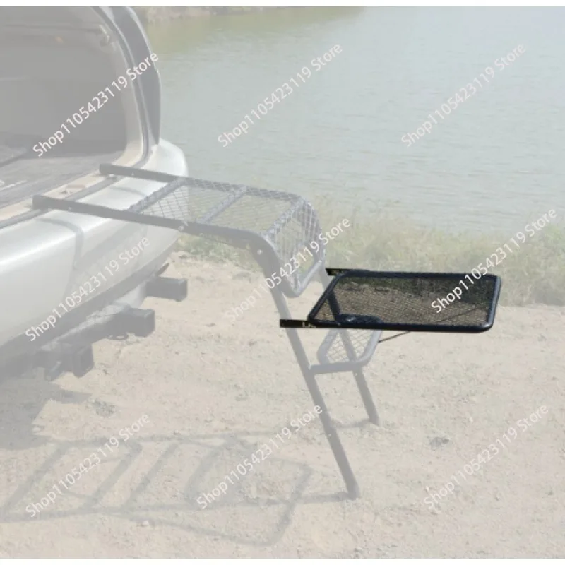 Outdoor Folding Ladder Tire Ladder Camping Table Multifunctional Ladder