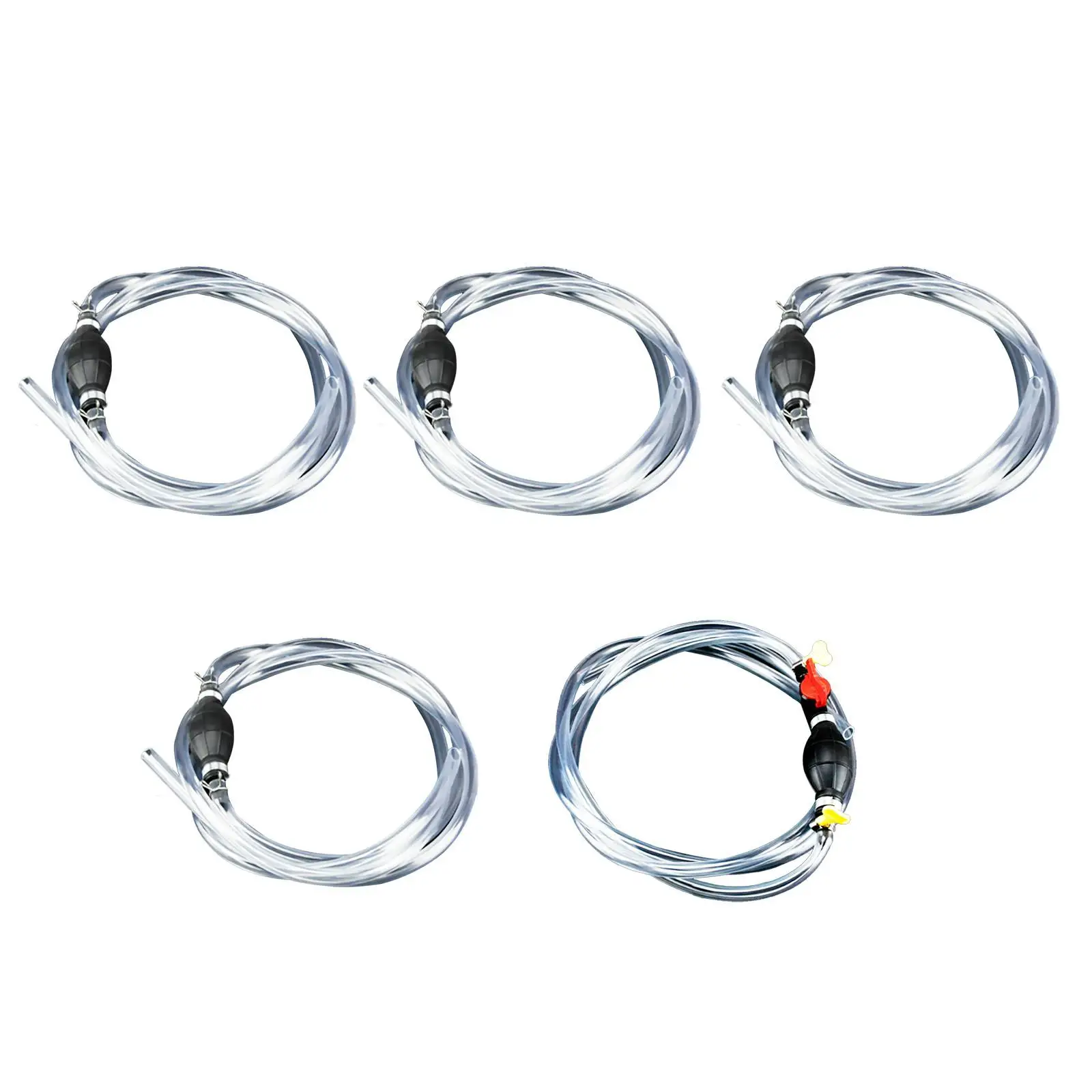 Siphon Hand Pump Easy to Use PP Plastic Fuel Transfer Hose Oil Suction Compressor for Car Sip Filler for Home Garage