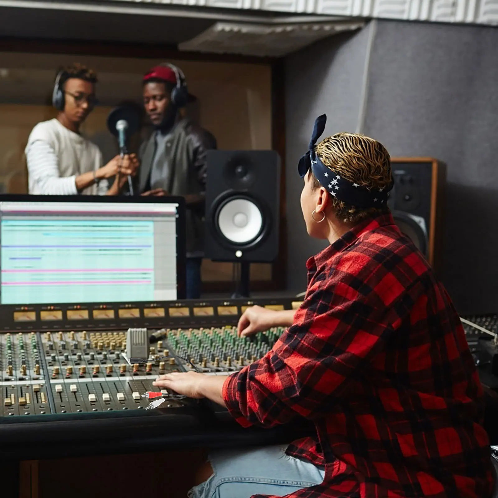 

3Pcs 3.5mm to Male Audio Cable Stereo Y Adapter Gold Plated Plug for Mini Jack Sound Converter