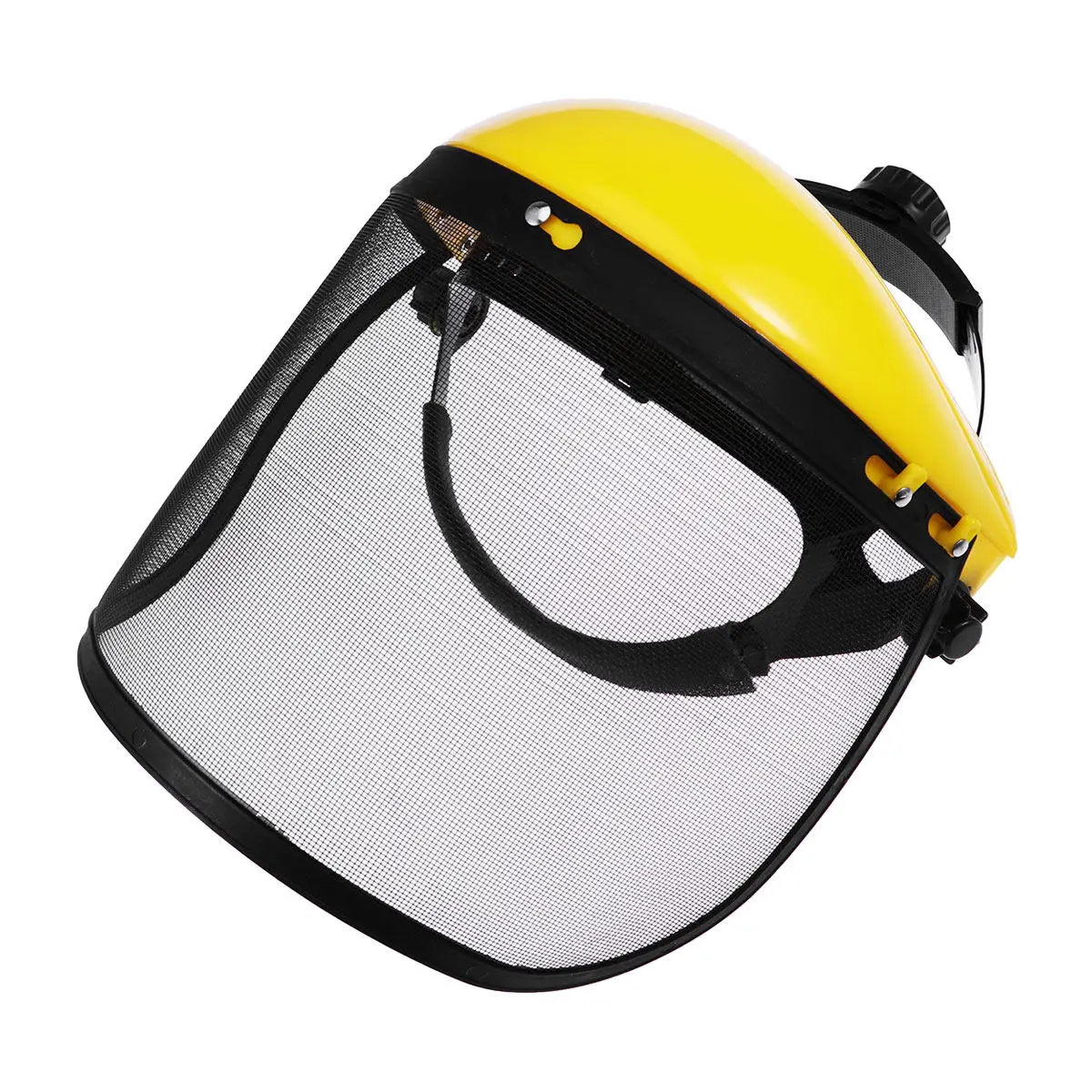 Premium Chainsaw Safety with Raising Lowering Mesh Visor Comfortable Sweatband Adjustable Harness for Lawn Mower Brush