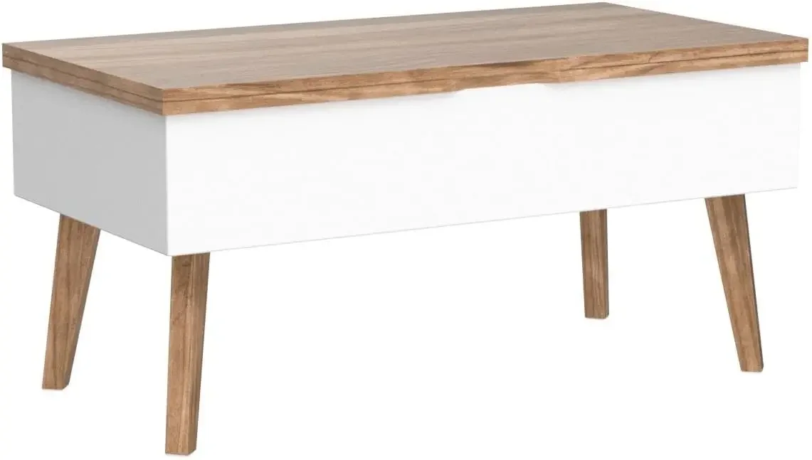 3 in 1 Lift Top Coffee Table, Ten Minutes Install Multifunction Coffee Table, Coffee Table Converts to Dining Table