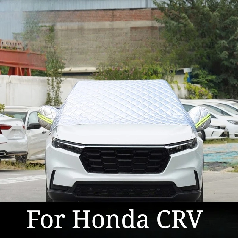 For Honda CRV Car Jacket Car Covers Half Cover Front Windshield Frost Cover Special Snow Shield Snow Protection Frost Protection
