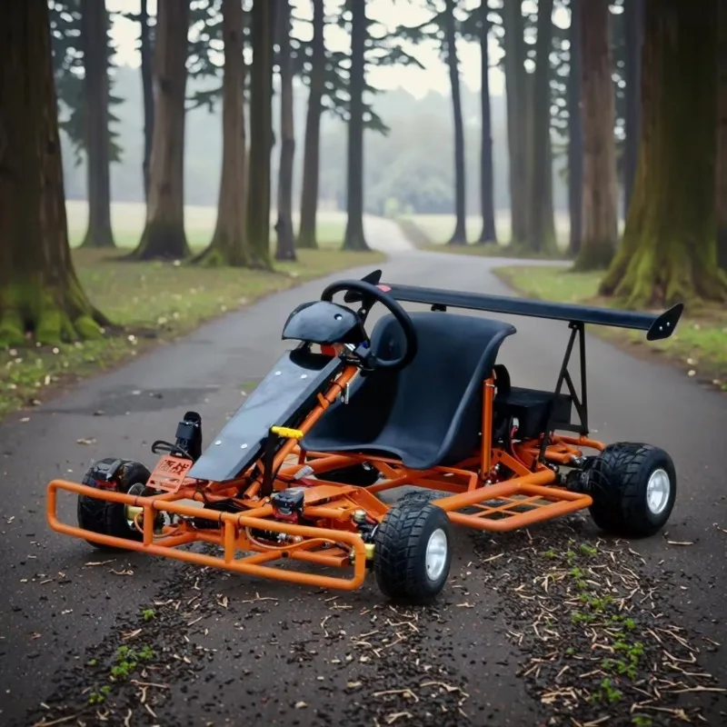 أداء سباق كارت الانجراف الكهربائي للطرق الوعرة في الهواء الطلق 120 كم/ساعة أقصى قدرة تحميل 200 كجم للبالغين #2