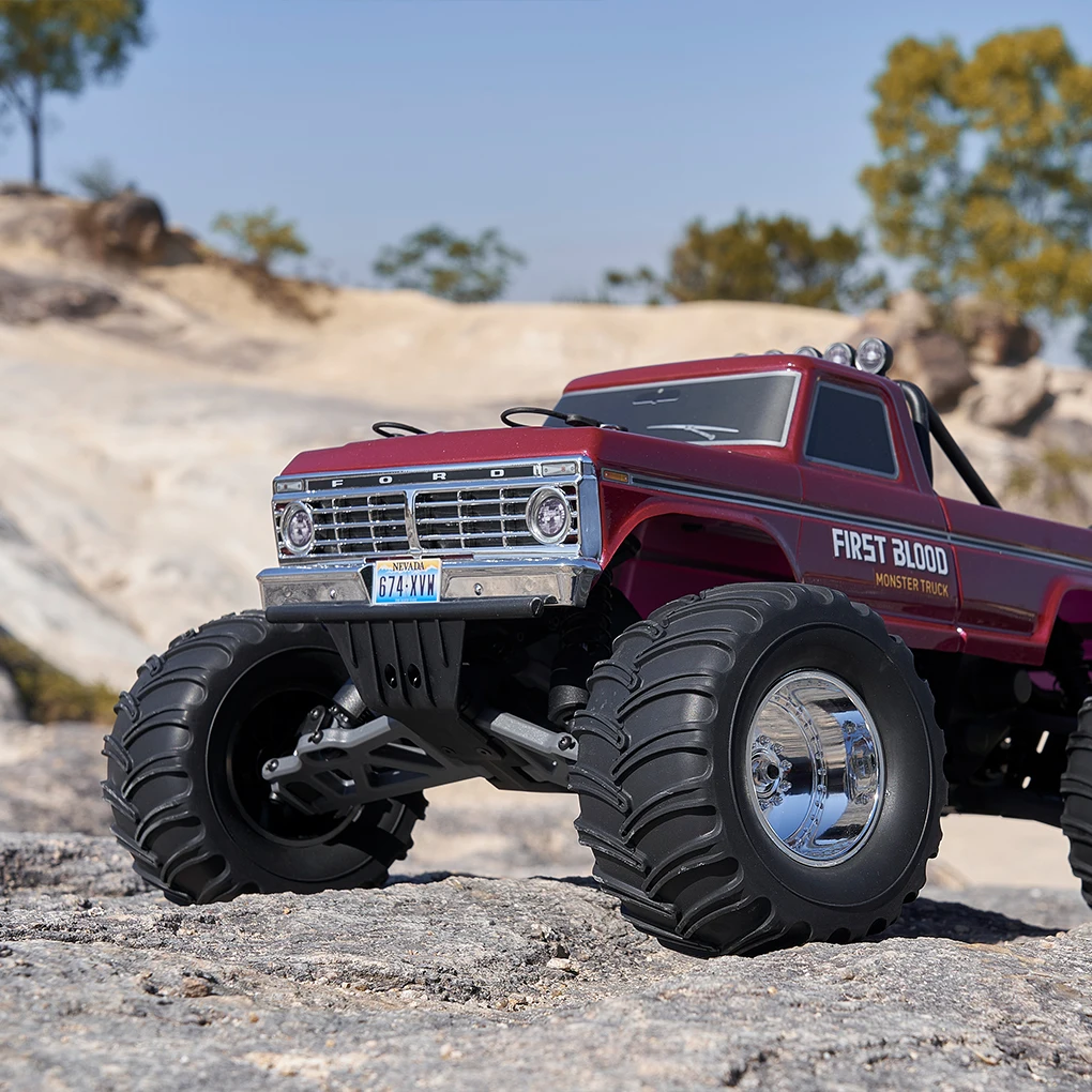 FMS 1/10 Fmt F100 RC عالية السرعة شاحنة كبيرة الإطارات Rc التحكم عن بعد نموذج سيارة الدفع الرباعي عالية السرعة على الطرق الوعرة اللعب