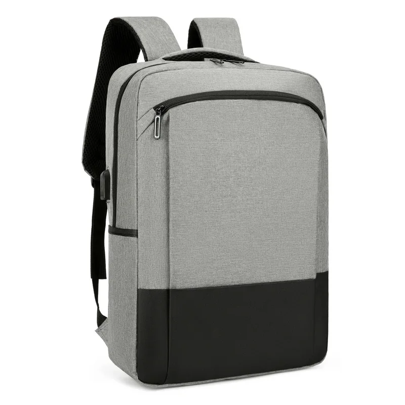 Simple Laptop Backpack Men /Women 16 Inch Office Work Backpacks Business Bag Unisex Black Backpack Slim Back Pack