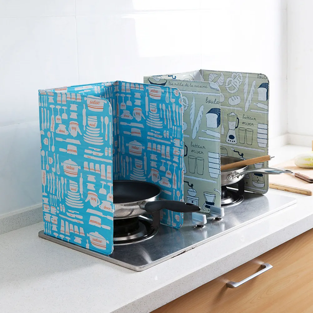 Aluminium Foil Oil Splatter Screen Guard 84x39cm Nonstick Wipes Clean Kitchen Gadgets Protect Walls Mixer Use Heat Insulation view 3
