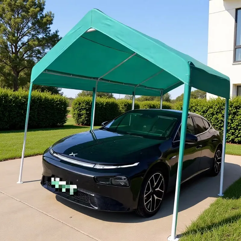 Internet celebrity outdoor tent camping awning stall dedicated quadrangle umbrella canopy cloth parking canopy courtyard shed