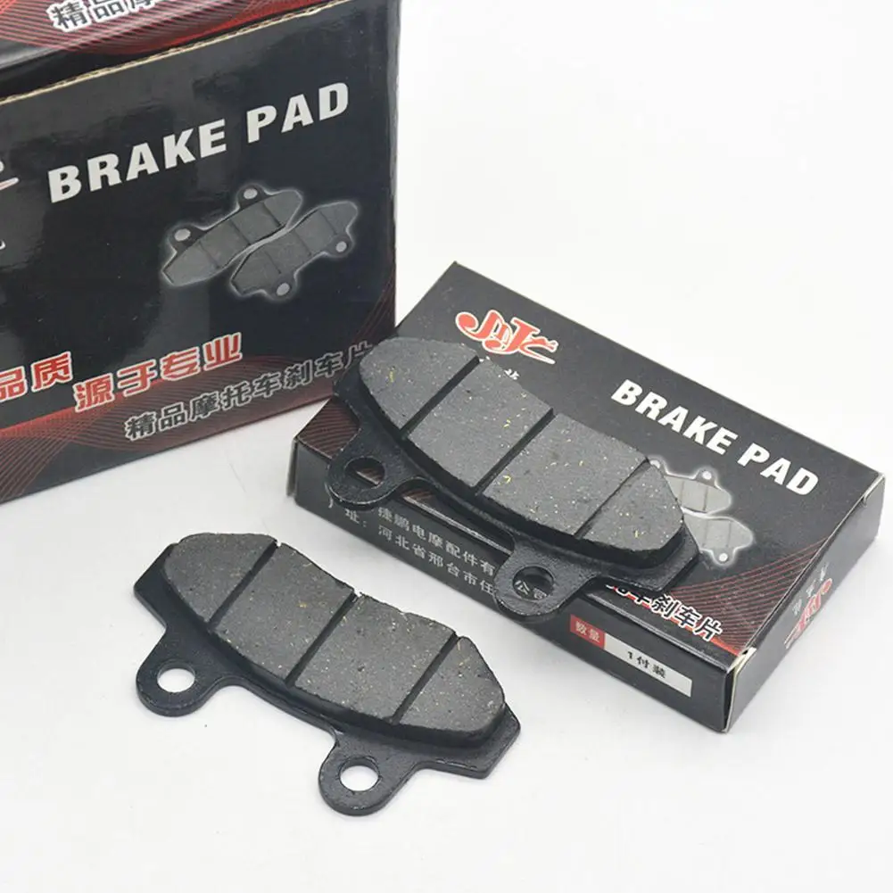 Electric Scooter Brake Pads Semi-Metal Disc Brake Friction Pads Replacement for E-Scooter Noise Free Heat Resistant Brake Shoes