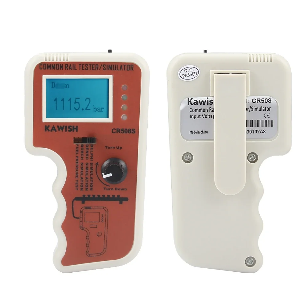 CR508S Digital Common Rail Pressure Tester and Simulator for High-Pressure Pump Engine diagnostic tool,More function