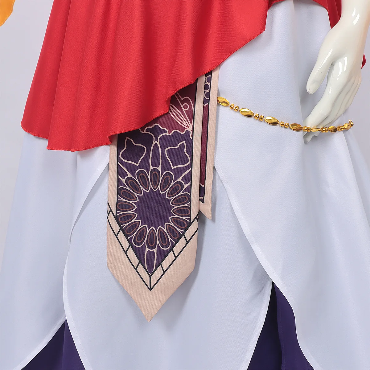 Kostum Cosplay Ragnarok Buddha Shakyamuni, Tank Top, Celana, Aksesoris Rumput, Set Pakaian Halloween Comic Con