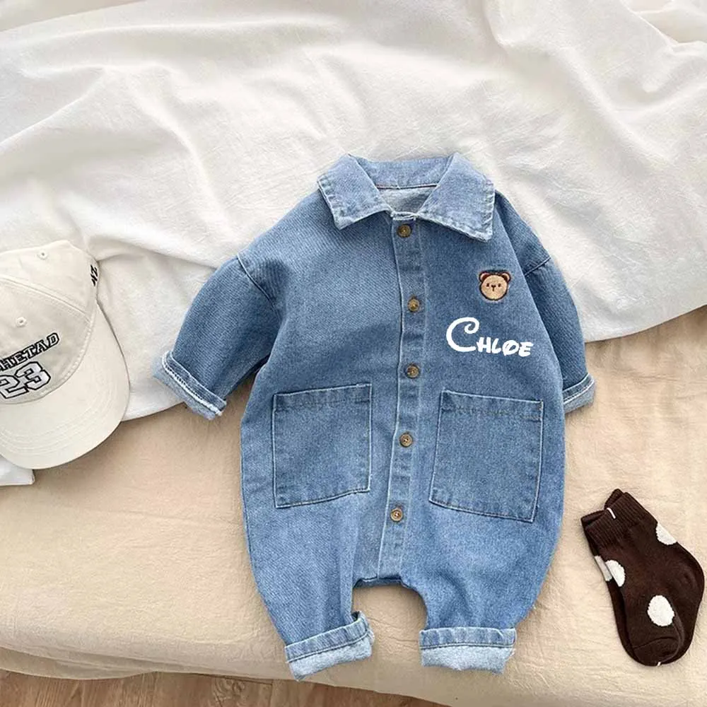 Персонализированная детская джинсовая