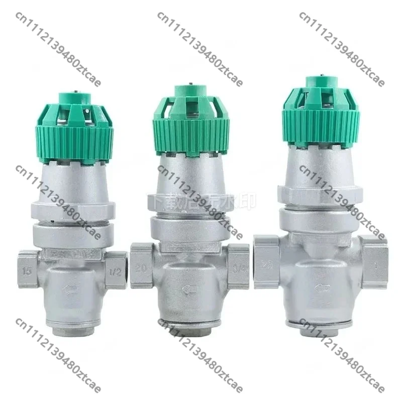 DN15-DN25 Stainless Steel HighTemperatureSteamPressureReducingValve Internal Thread Bellows Adjustable Pressure Regulating Valve