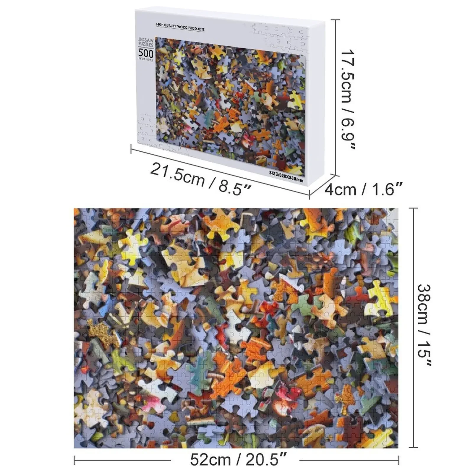 Nieozdobyte puzzle fotograficzne, personalizowane puzzle dla niemowląt z własnym zdjęciem.
