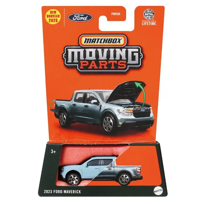 Disponibile Matchbox originale 2025 parti mobili Mix 2 collettore da 8 pezzi scala 1:64 pressofuso modello di veicolo auto nuovo genuino non aperto