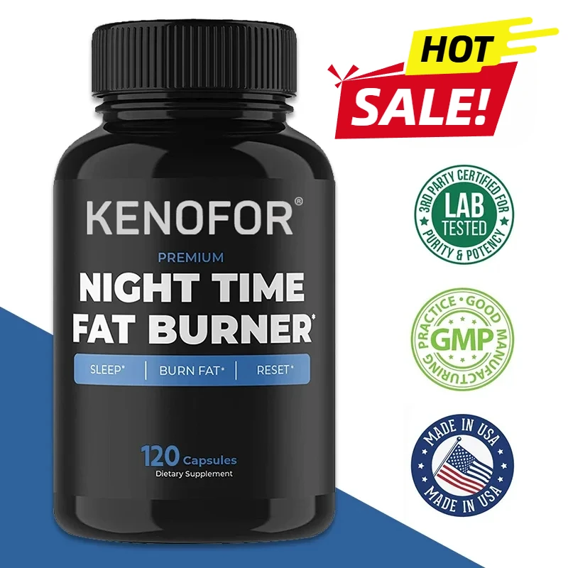 Nighttime Fat Burning Supplement - Helps with fat burning and sleep, healthy weight management and overall health