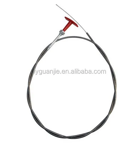 

Онлайн-поддержка автомобильного кабеля управления из нержавеющей стали, кабель дроссельной заслонки двигателя, Т-образная ручка L1700