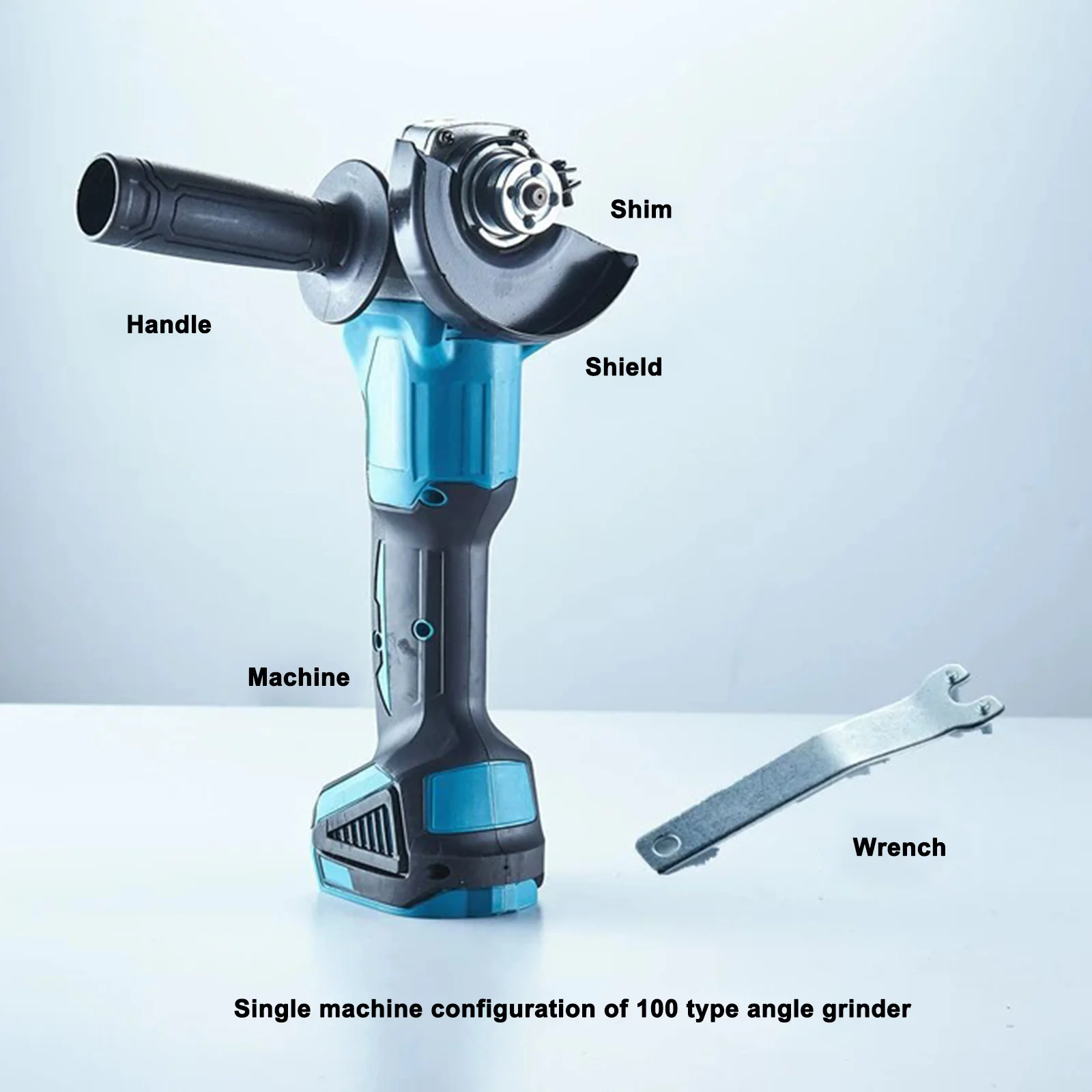 125mm Brushless Angle Grinder Li-ion Battery Cordless Cutting Polishing Grinding For Makita 18V Battery Power Tools