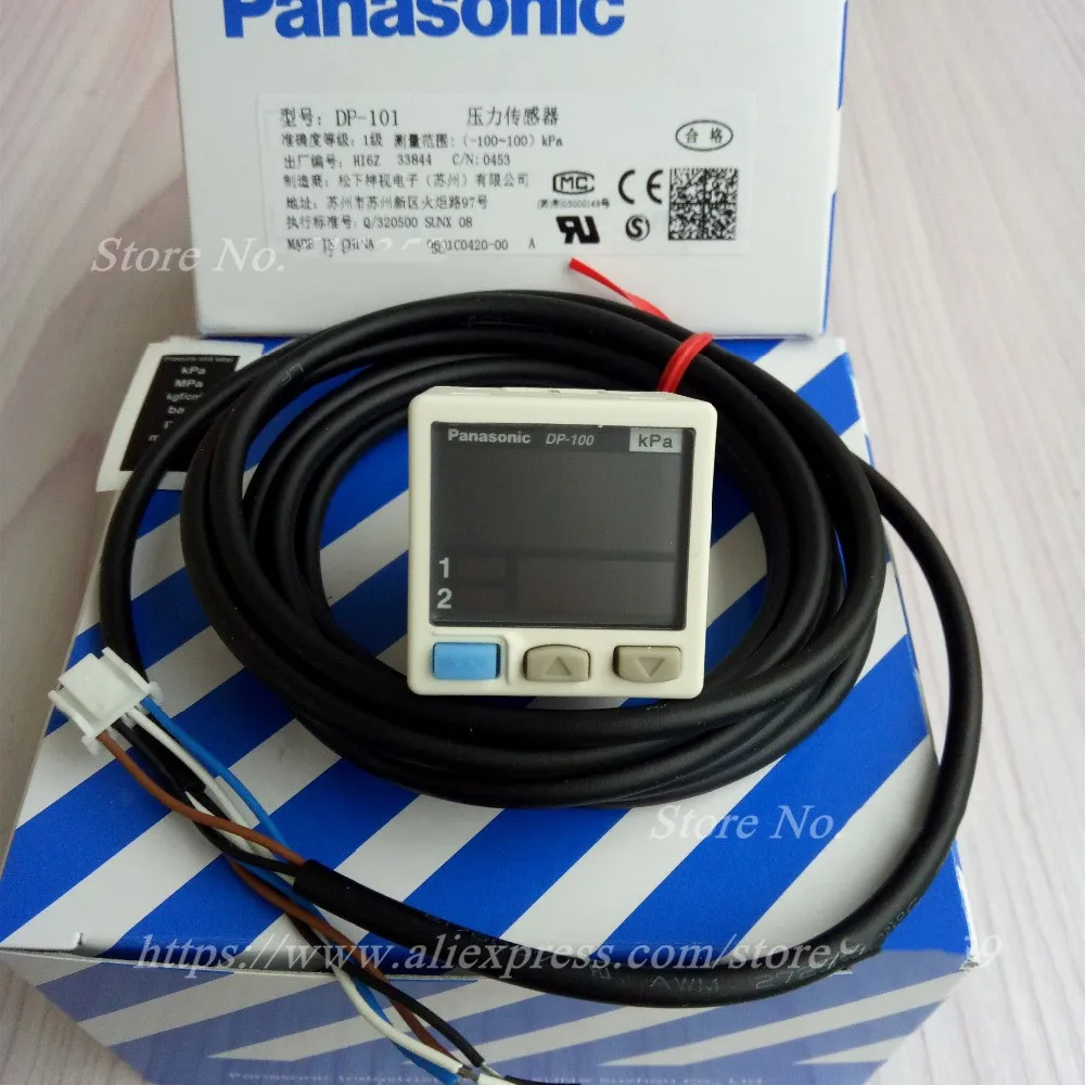 

DP-101 NPN Digital Vacuum Negative Pressure Sensor Pressure Controller -100 to +100 kPa 100% New & Original