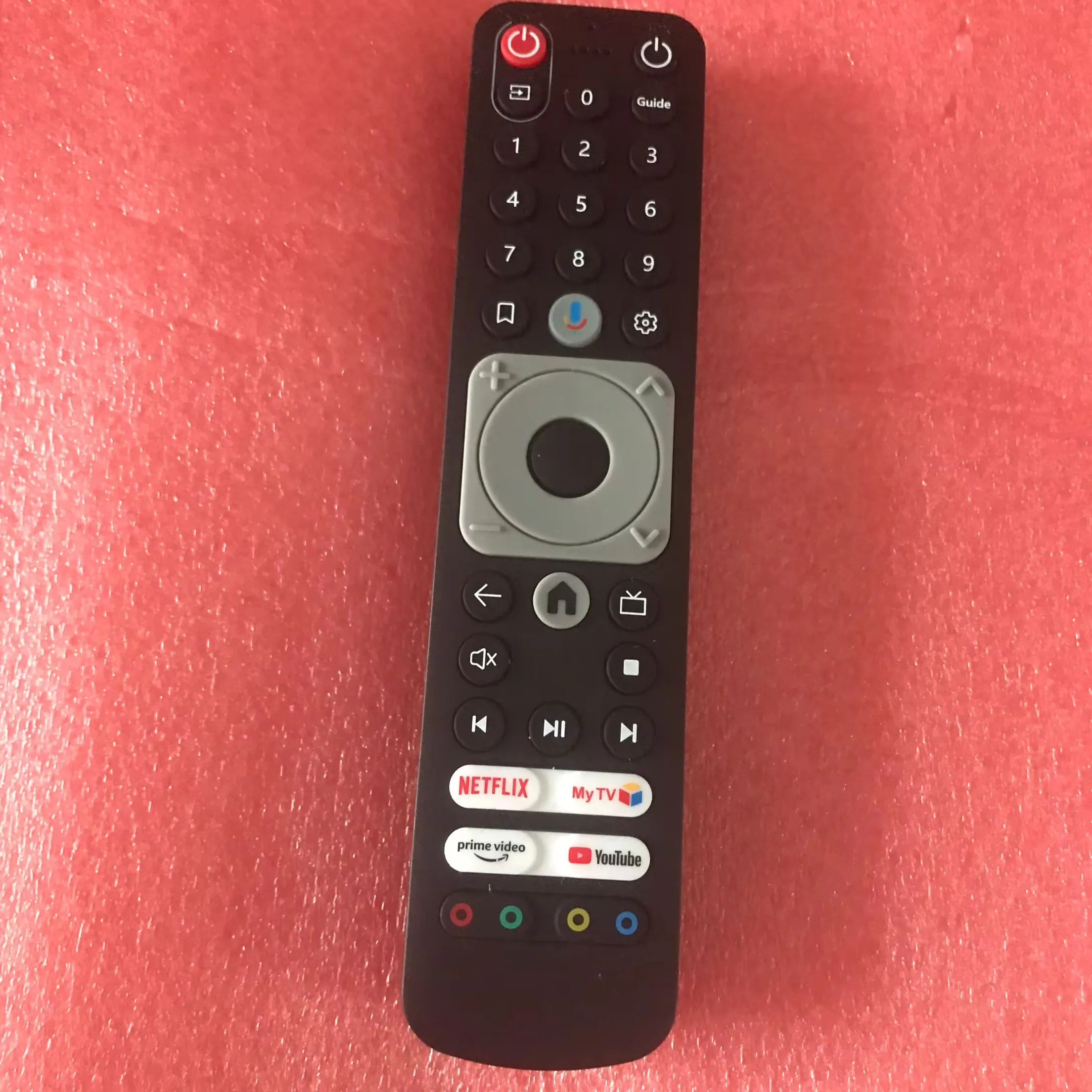 Smart Bluetooth Voice TV Remote CR250326 With Netflix MyTV Prime Video YouTube Shortcut Replacement Controller