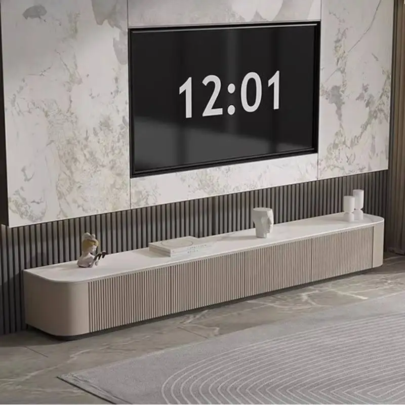

Минималистичная тумба под телевизор в стиле ар-деко, современный декор, тумба-консоль для гостиной, мебель для развлечений в квартирах, мебель для дома