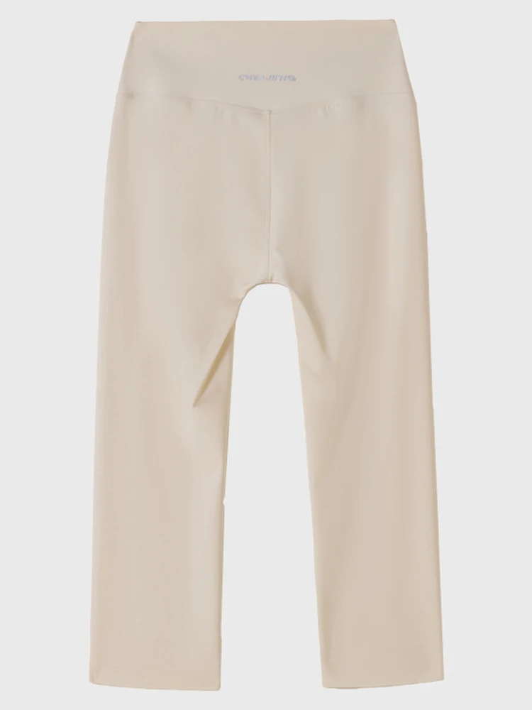 ارتفاع الخصر اليوغا السراويل حجم كبير سبعة بوصة جلد arkskin رقيقة المرأة ملابس خارجية ey الربيع الصيف Fitn الجوارب بعقب رفع