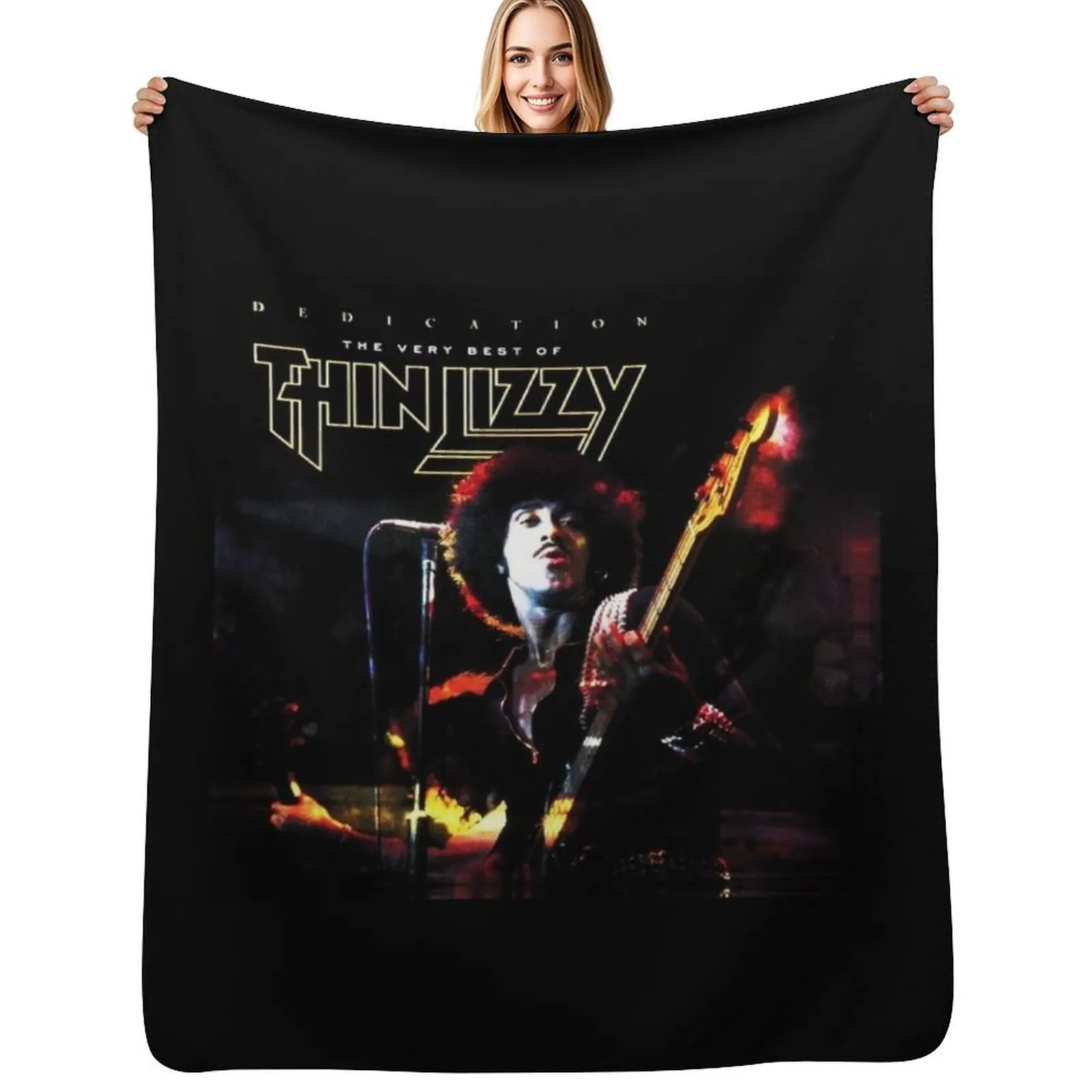 

Best Seller - Thin Lizzy Merchandise Essential Throw Blanket Hairys Stuffeds Nap Softest Blankets