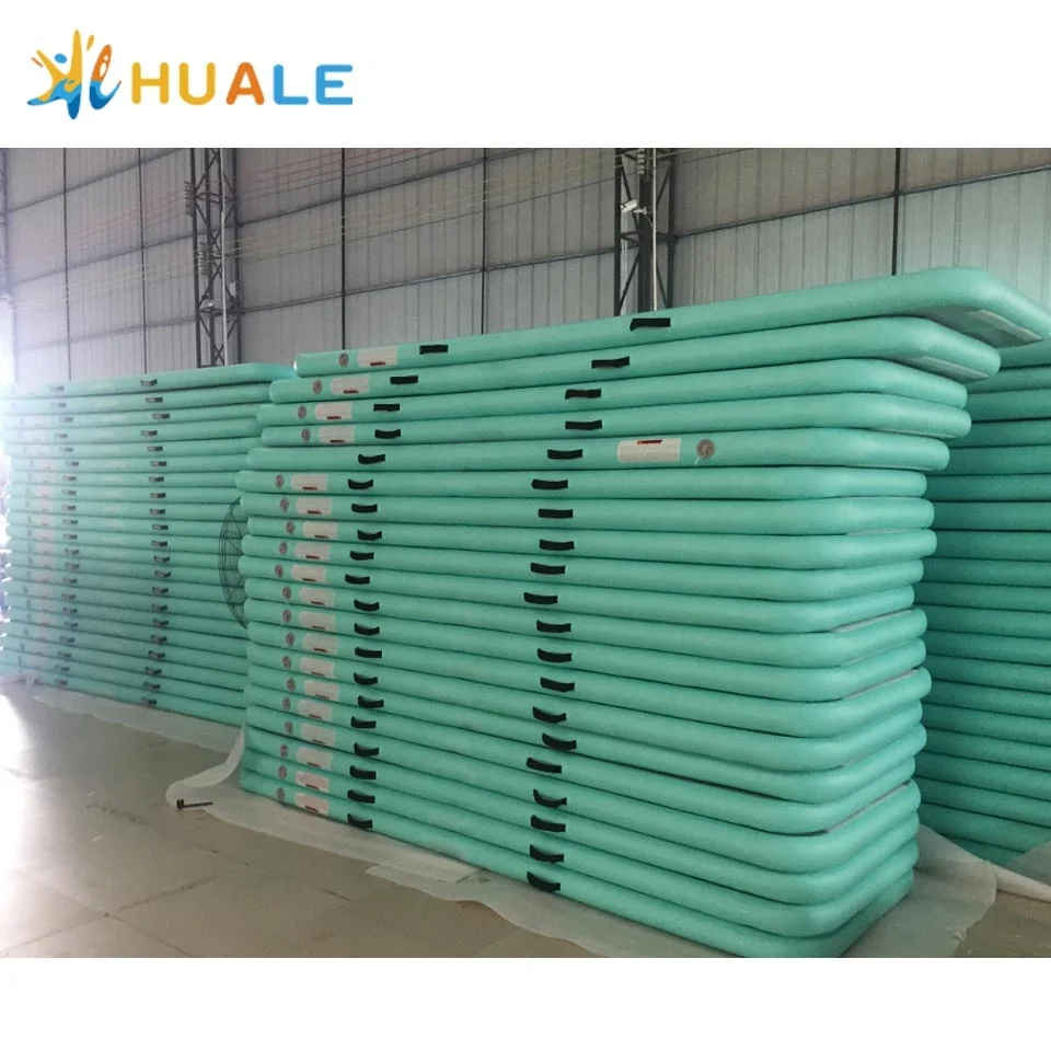 Factory Wholesale Customized Size Inflatable Air Track Tumbling Mat For Gymnastic Sports Training Practice
