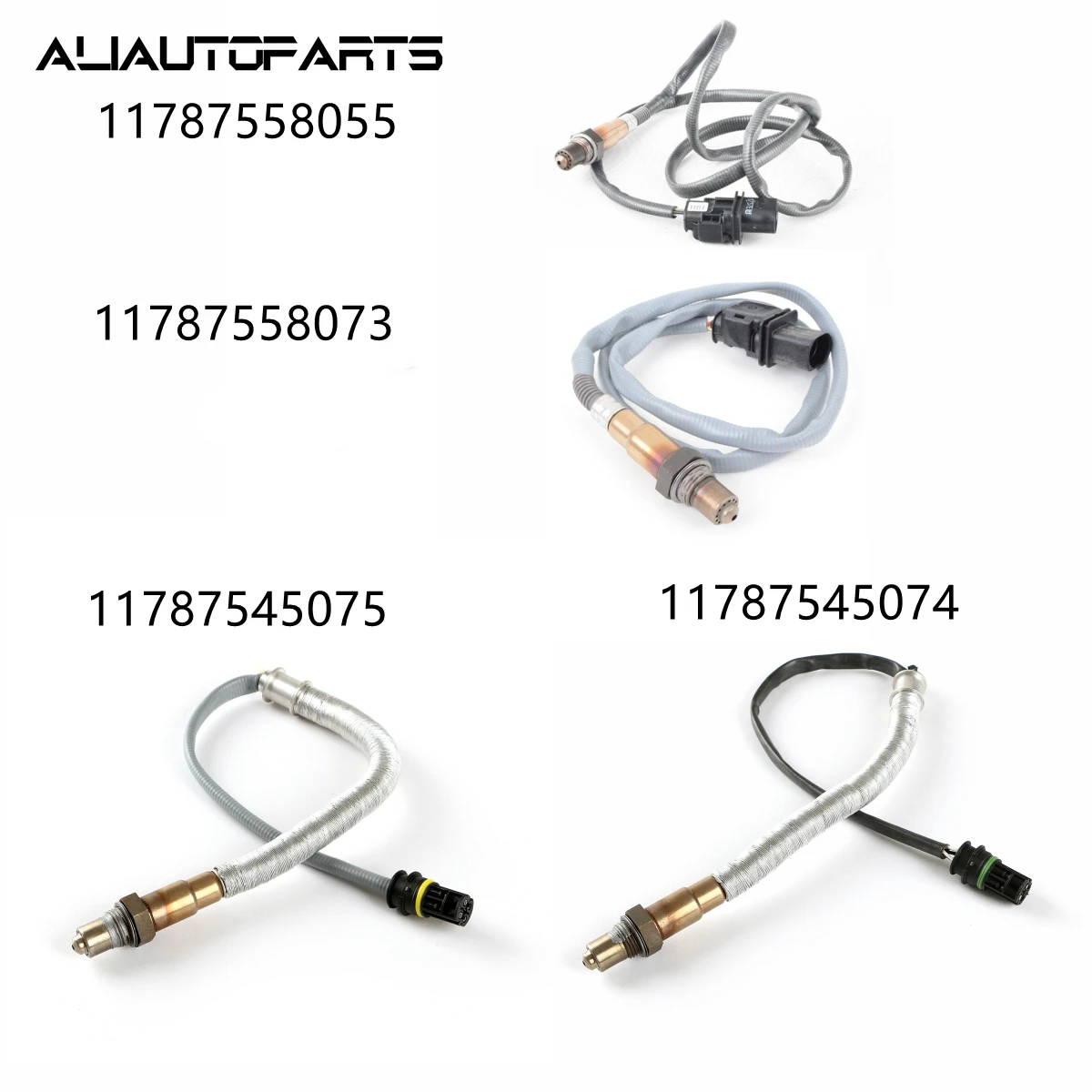 4X Up&low 11787558055 11787558073 11787545074 11787545075 Lambda Probe O2 Oxygen Sensor For BMW E82 E88 E89 E90 E92 Z4 135i 335i